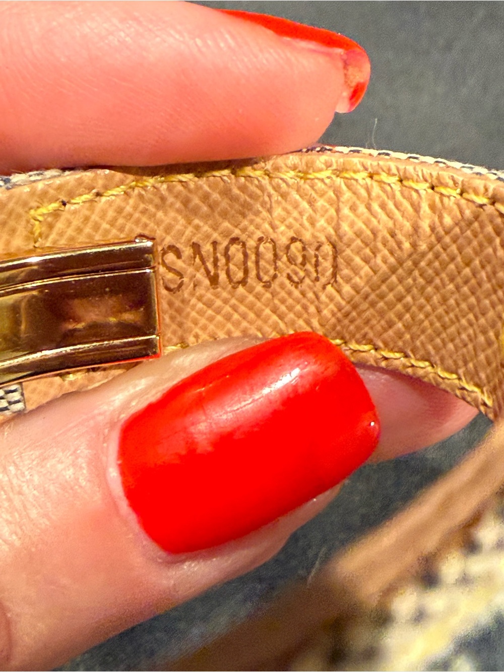 Louis Vuitton Mini Lin Monogram Good Luck Wish Bracelet Gold Flower Clasp - Picture 8 of 16